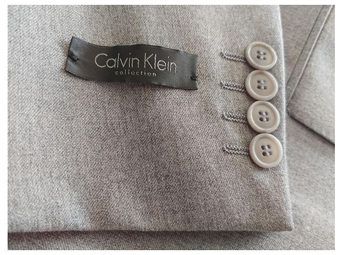 Autre Marque Grey Wool Blazer Jacket Men - view 7