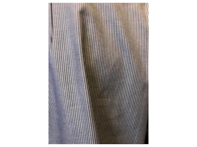 Camicia a righe Pierre Cardin Bianco Blu navy - vista 4