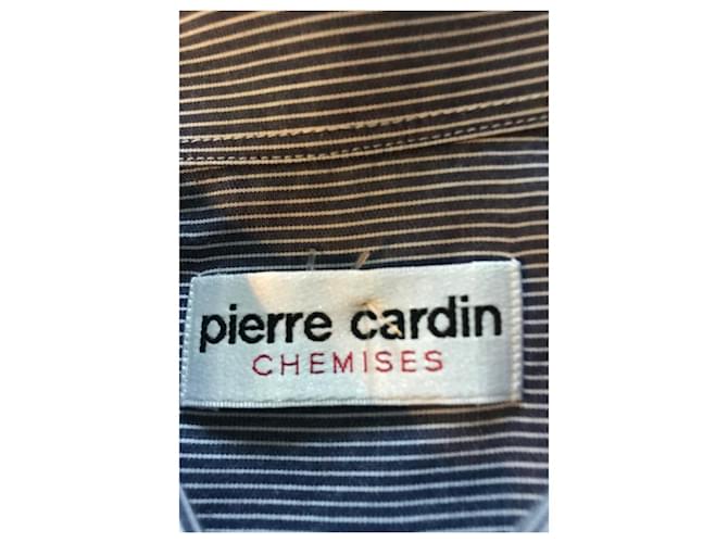 Camicia a righe Pierre Cardin Bianco Blu navy - vista 8