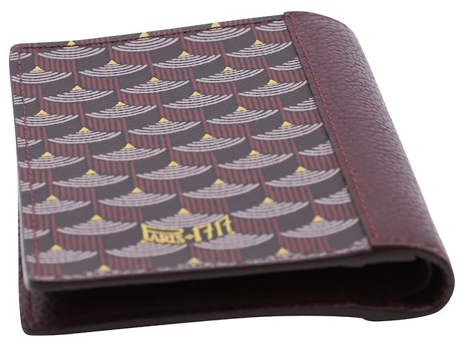 Fauré Le Page Faure Le Page 8CC Wallet Etendard en Cuir Bordeaux - vue 4
