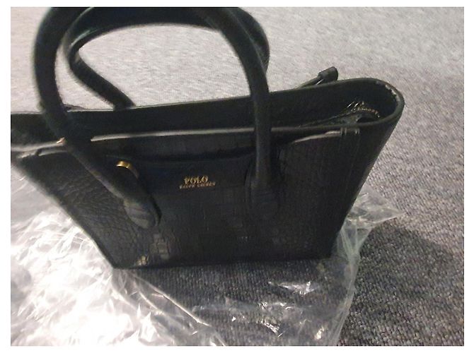 Borsa a tracolla Mini Sloane di Polo Ralph Lauren Nero - vista 4