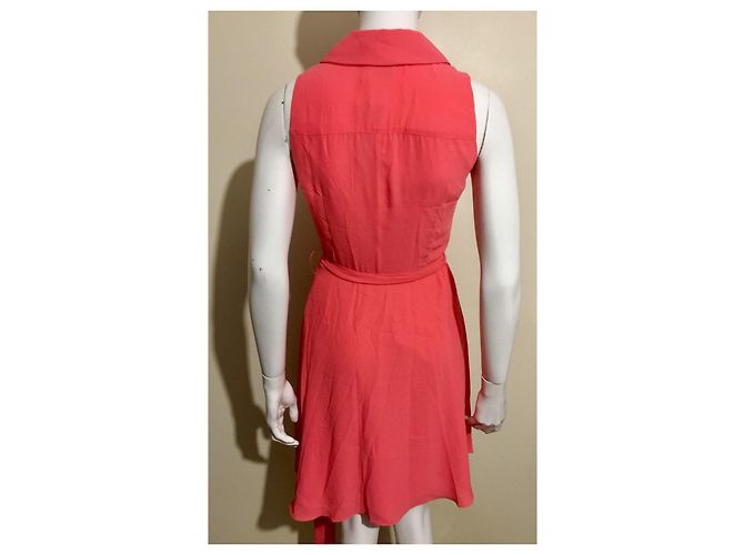 Armani Exchange Neues lachsrosa Kleid Koralle - Ansicht 2