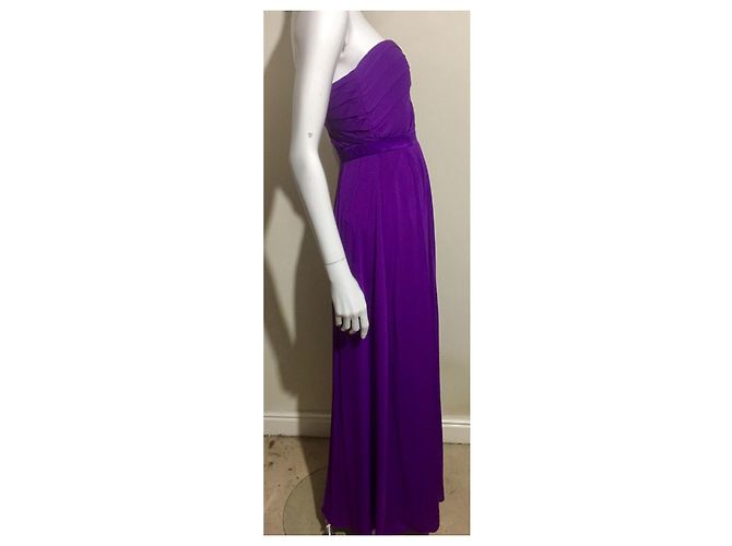 Atemberaubendes trägerloses Abendkleid von COAST Lila - Ansicht 3