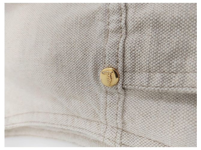 Trussardi Jeans Vintage Leinenweste - Ansicht 4