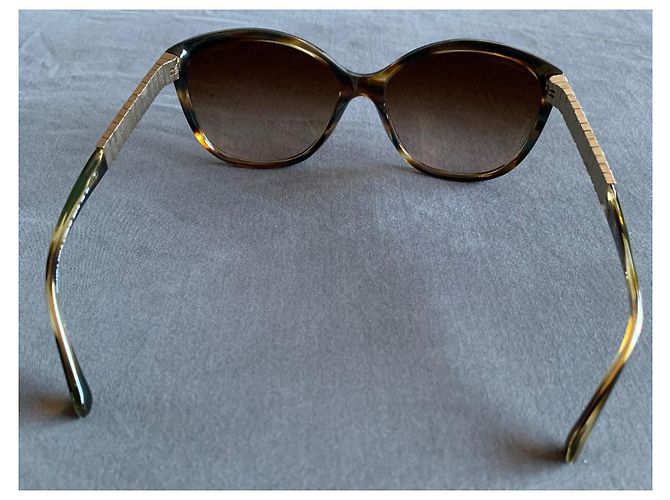 Occhiali da sole Chanel Retro con cristalli - vista 5