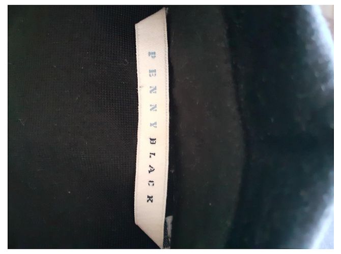 Camicia Pennyblack Nera Effetto Velluto Nero - vista 3