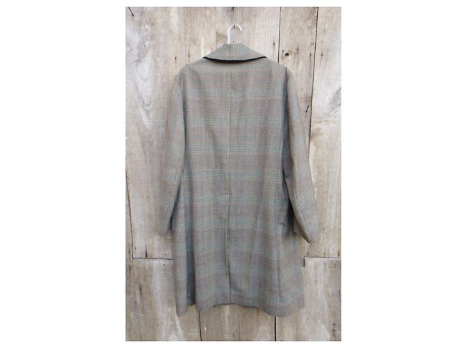 Cappotto vintage da uomo di Burberry 52 Grigio - vista 2