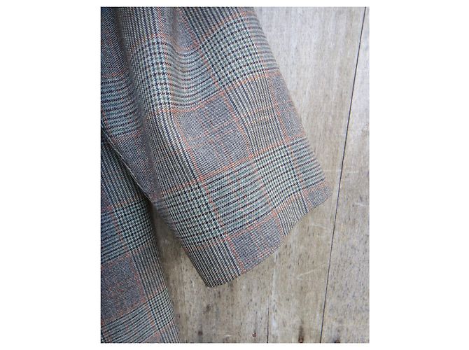 Cappotto vintage da uomo di Burberry 52 Grigio - vista 6