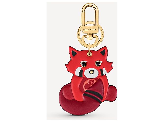 Louis Vuitton Ciondolo borsa LV Foxy Rosso - vista 2