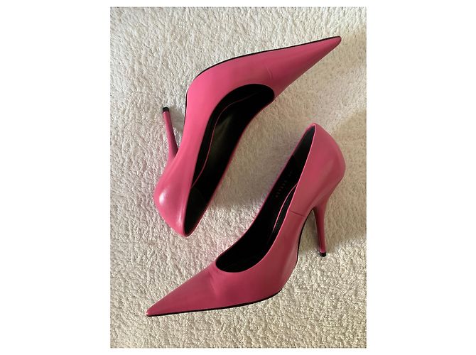 Balenciaga Knife Pumps rosa Leder - Ansicht 11