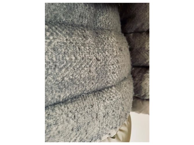 Fendi Plumífero de Pelo de Marmota Beige - vista 5