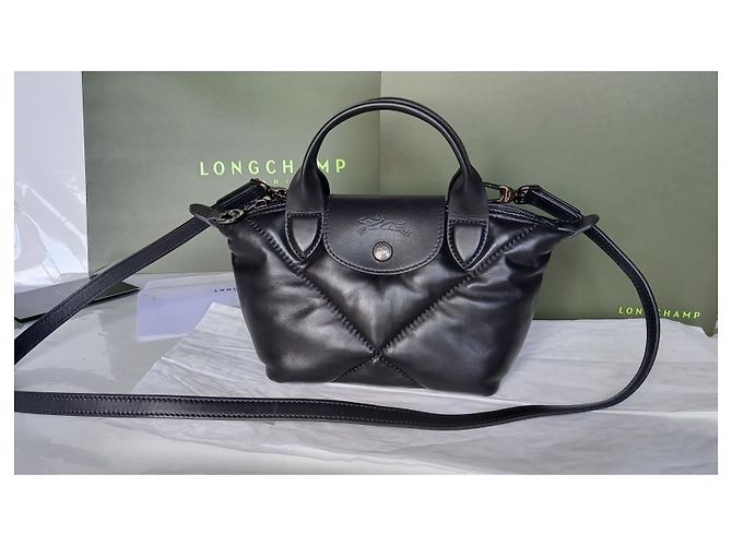 Pliage Longchamp Pieghevole in pelle - vista 10