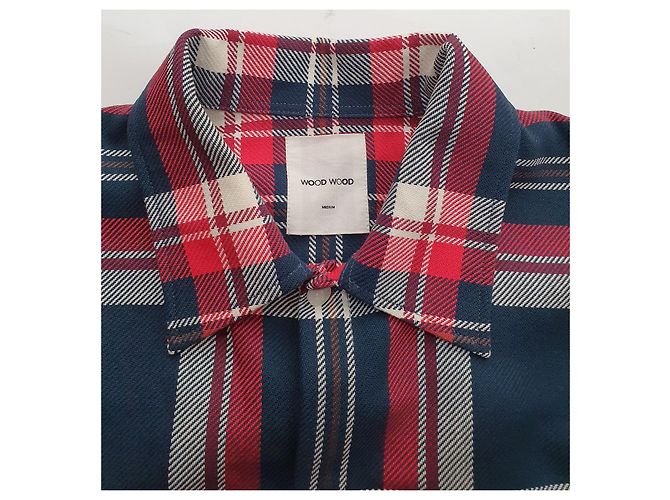 Camicia Wood Wood Franco in cotone multicolore - vista 5