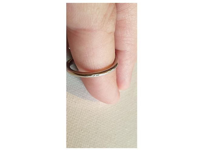 Anello Kenzo in argento con pietra verde - vista 8
