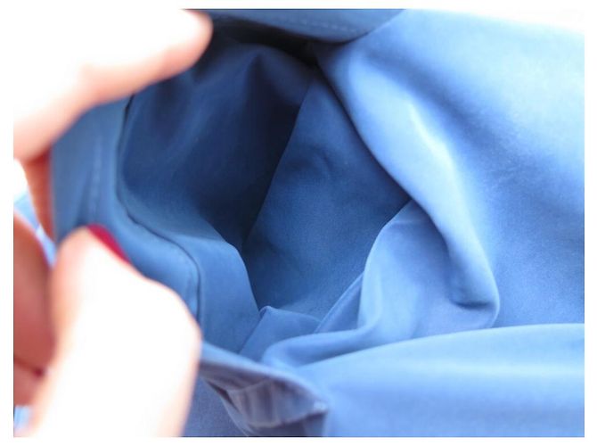 Hermès VINTAGE HERMES SCHACHBOMBERJACKE 2 PIERRE PERON 54 L BLAUE JACKE - Ansicht 15