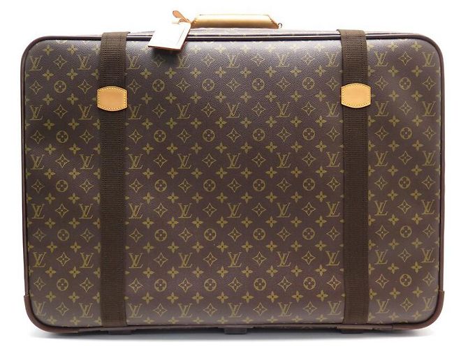 LOUIS VUITTON BORSA DA VIAGGIO VALIGIA SATELLITE 70 Monogram Canvas Suitcase Marrone - vista 2