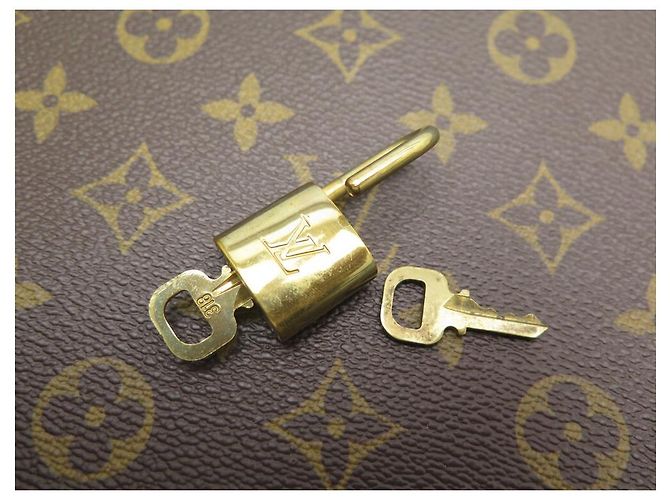 LOUIS VUITTON BORSA DA VIAGGIO VALIGIA SATELLITE 70 Monogram Canvas Suitcase Marrone - vista 20