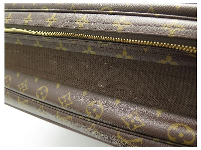 LOUIS VUITTON BORSA DA VIAGGIO VALIGIA SATELLITE 70 Monogram Canvas Suitcase Marrone - vista 23