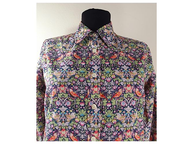 Camisa Mads Norgaard de algodón Multicolor - vista 2