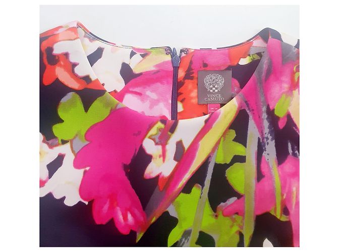 Blumenkleid von Vince Camuto Mehrfarben - Ansicht 4