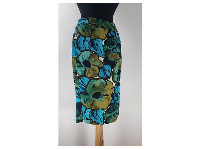 Falda de lino Clements Ribeiro Multicolor - vista 2
