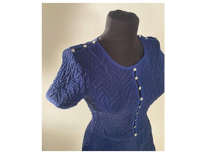 Opening Ceremony Kleid Blau - Ansicht 5