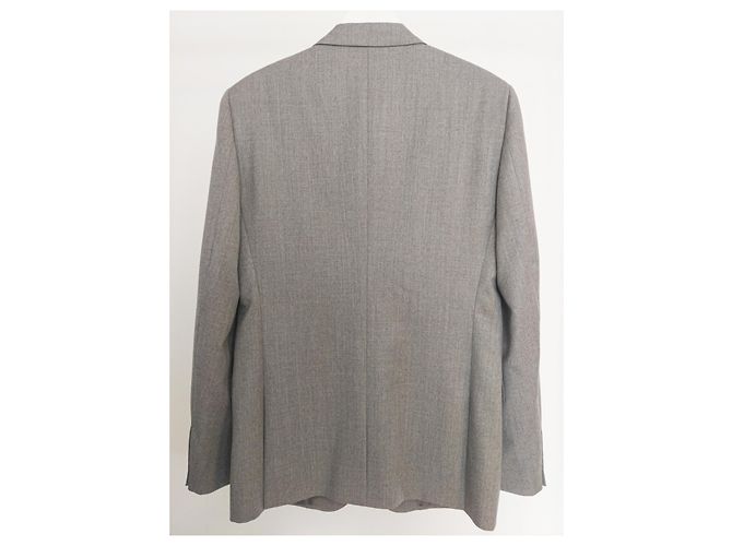 Autre Marque Grey Wool Blazer Jacket for Men - view 2