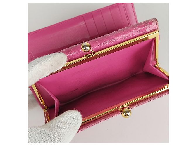 Miu Miu Carteira Madras com estampa de coco - vista 13