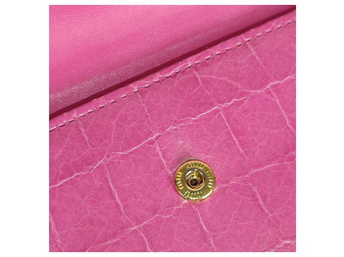 Miu Miu Carteira Madras com estampa de coco - vista 9