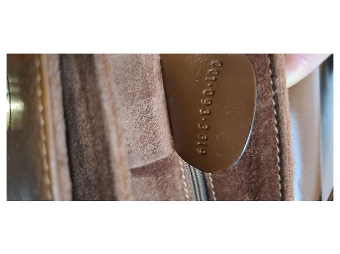 Borsa a tracolla Gucci in pelle marrone - vista 6