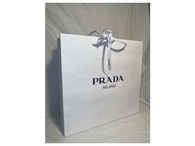 Pochette Prada Tessuto & Saffiano Nera e Arancione Nero - vista 13