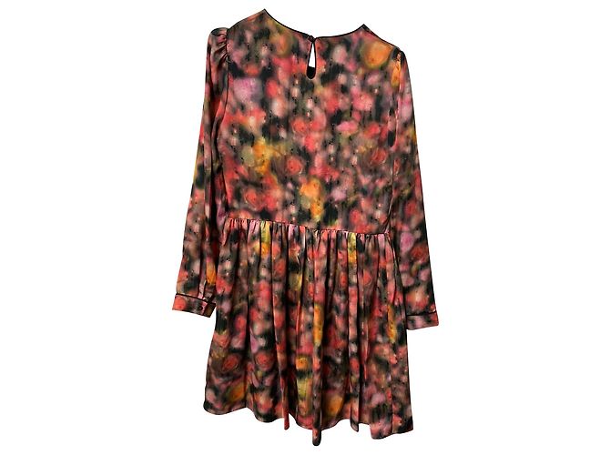 Mulberry Langarmkleid aus mehrfarbigem Polyester Mehrfarben - Ansicht 5