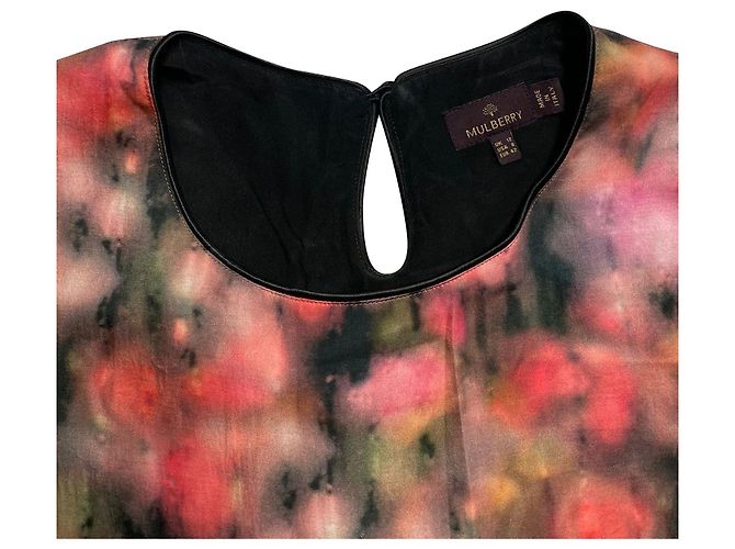 Mulberry Langarmkleid aus mehrfarbigem Polyester Mehrfarben - Ansicht 6