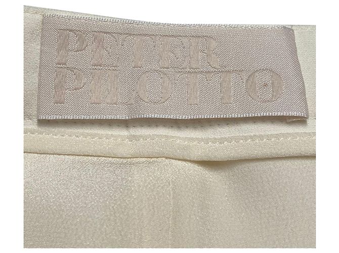 Pantalones Cortos Peter Pilotto en Acetato Blanco - vista 3