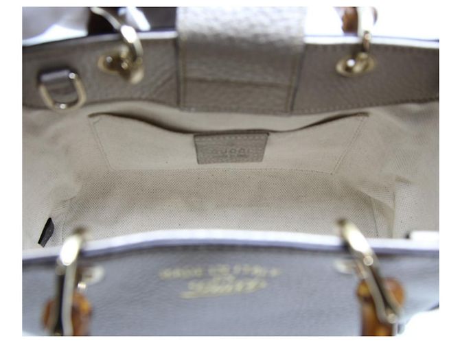 [Usato] Gucci Bamboo 2WAY borsa Pelle bronzo / finiture in metallo oro - vista 10