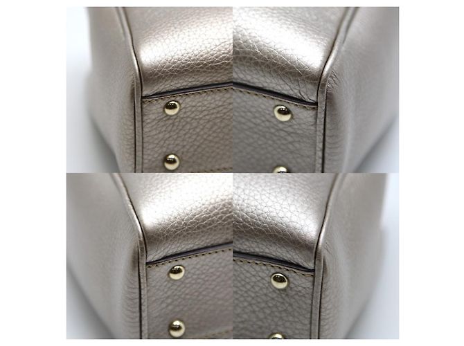 [Usato] Gucci Bamboo 2WAY borsa Pelle bronzo / finiture in metallo oro - vista 7