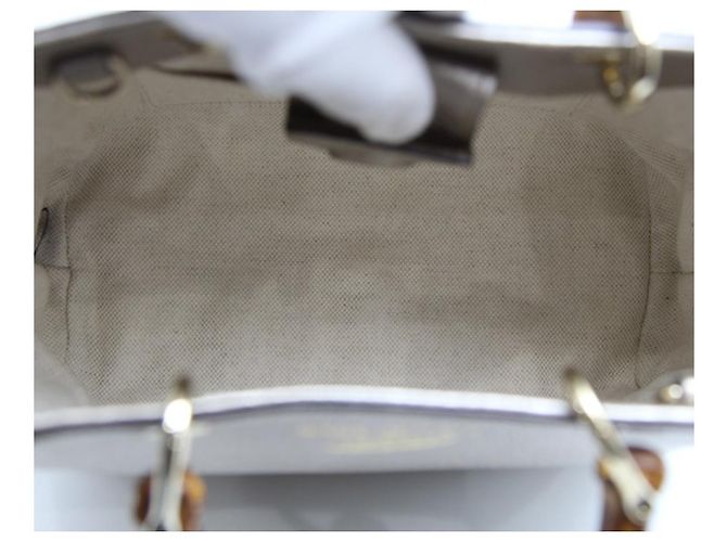 [Usato] Gucci Bamboo 2WAY borsa Pelle bronzo / finiture in metallo oro - vista 8