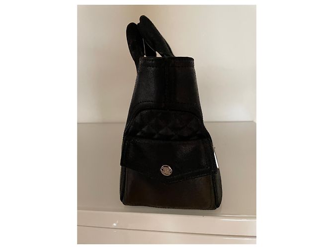 Borsa Céline Boogie in pelle nera Nero - vista 6