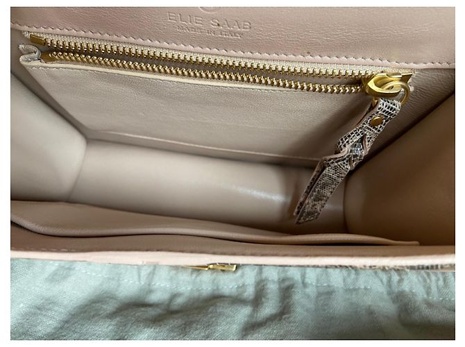 Borsa couture Elie Saab Rosa - vista 7