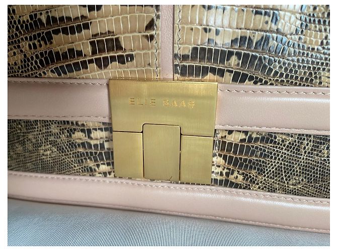 Borsa couture Elie Saab Rosa - vista 8