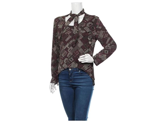 Bluse von Joseph Ribkoff aus Polyester Mehrfarben - Ansicht 3