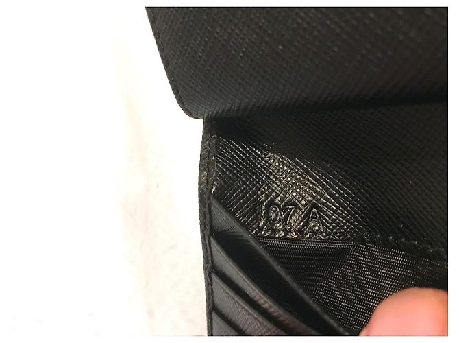 Saffiano Prada Purses, wallets, cases Black - view 3