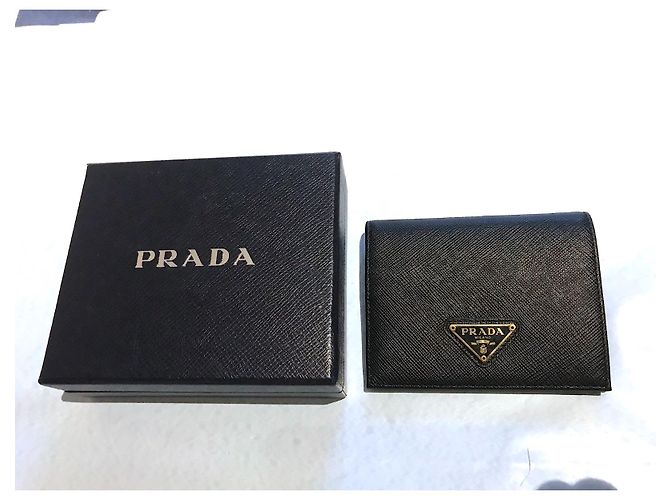Saffiano Prada Purses, wallets, cases Black - view 5
