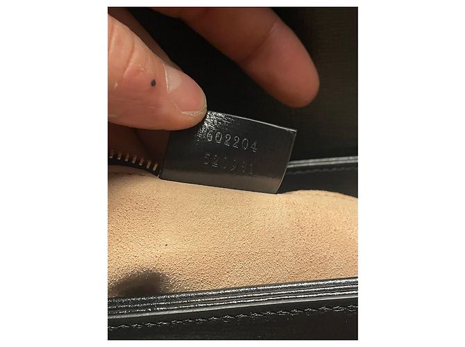 Autre Marque Borsa Horsebit in pelle nera Nero - vista 4
