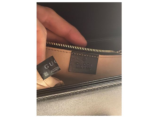 Autre Marque Borsa Horsebit in pelle nera Nero - vista 5