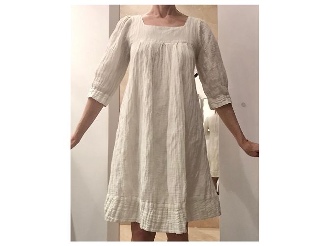 masscob colore abito Cream T. 34 poco per volta 36 Bianco sporco - vista 20
