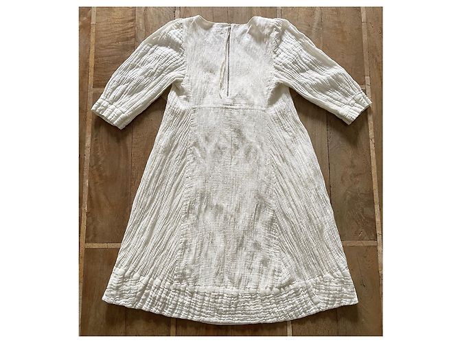 masscob colore abito Cream T. 34 poco per volta 36 Bianco sporco - vista 13