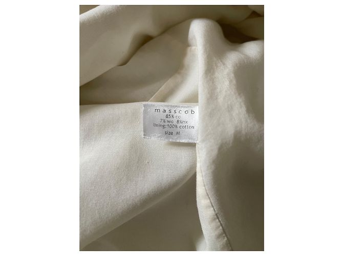 masscob colore abito Cream T. 34 poco per volta 36 Bianco sporco - vista 15