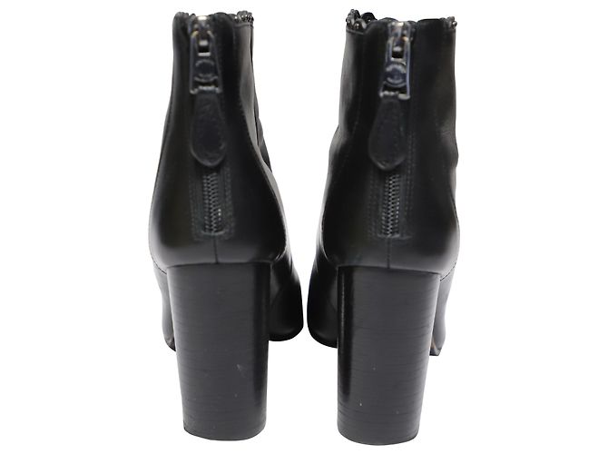 Coach Bottines Terence en Cuir Noir - vue 4