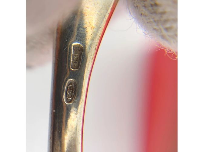 Dodo Pomellato Sterlingsilber 925 Versprechen Sie Unisex-Ringgröße 10 US - Ansicht 5